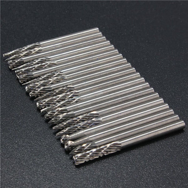 20pcs 1/8 Inch Shank Tungsten Carbide Cutter Rotary Burr Set