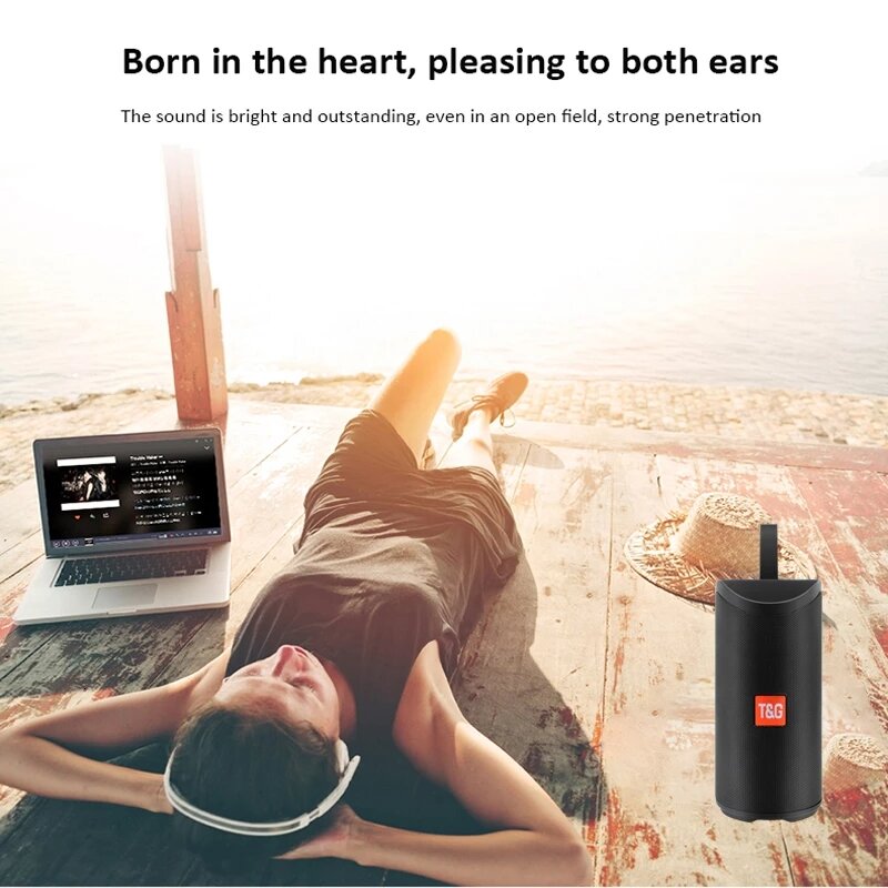 Bluetooth Speaker Portable Colorful Light Waterproof OutdoorWireless Speakers Soundbar Subwoofer Loudspeaker Support TF MP3