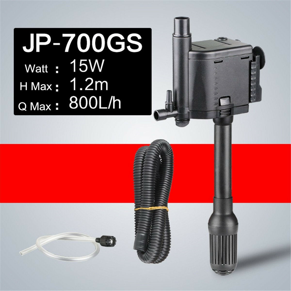 15-30W Aquarium Submersible Fish Tank Pump Water Filter Oxygen Pump Water Circulation