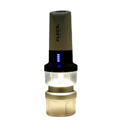 Outdoor Tableware Electric Portable Coffee Maker Camping Coffee Grinder with Camping Light Function Coffee Machine Filter Sets