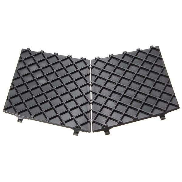 2pcs Front Bumper Lower Mesh Grill Trim Cover Left and Right