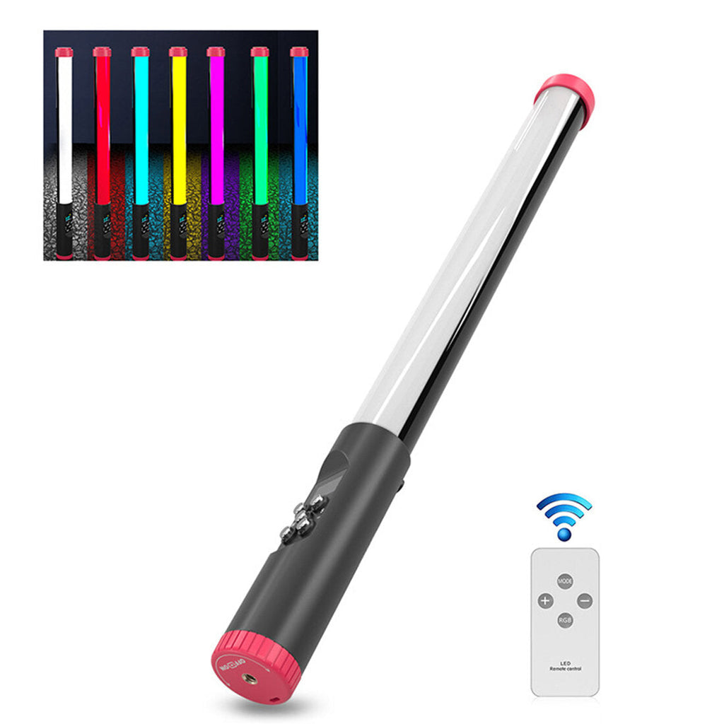 Handheld Light Stick 114 LED Waterproof IPX8 Video Lamp Tube 3000-6000K 2000 Lumens with Remote Control 1/4 Screw Mouth