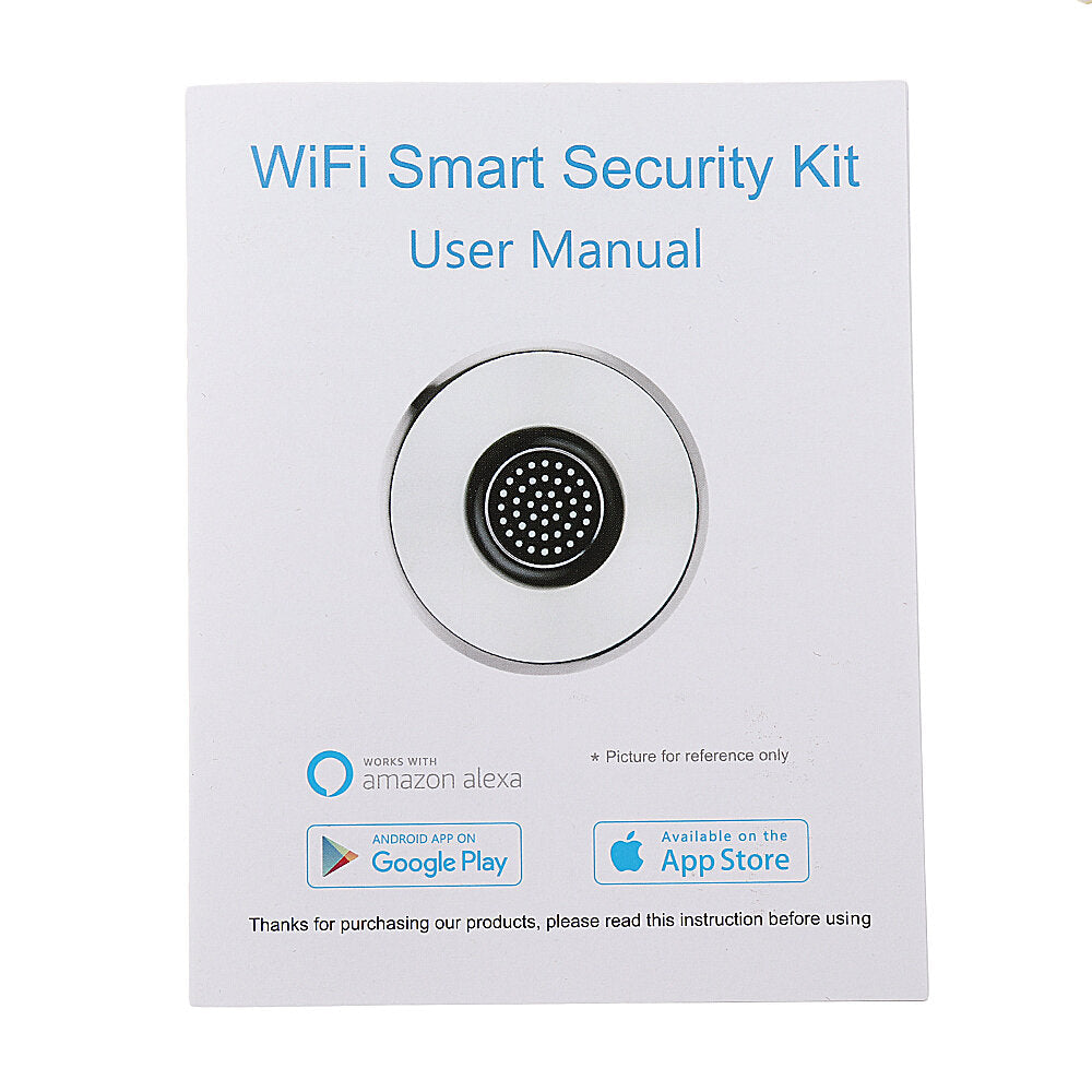 Wireless WiFi Cloud Smart Home Alarm Kit Gateway by Smart Life Tuya Smart App Control