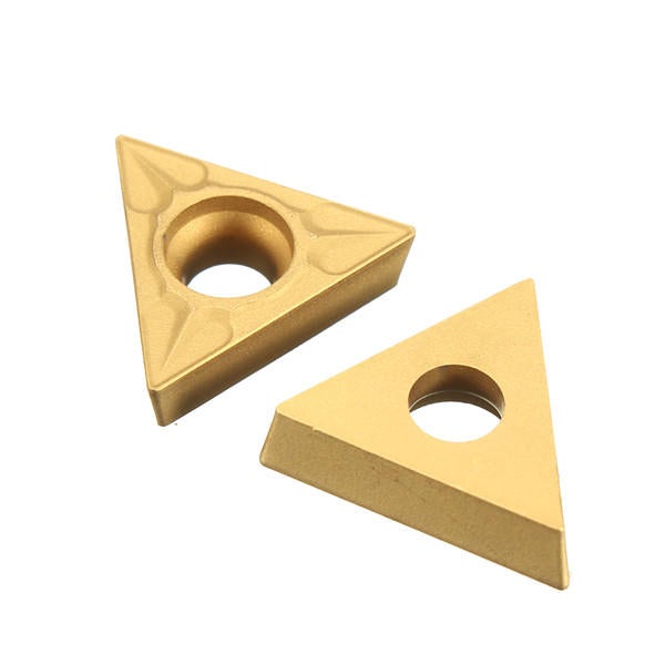 10pcs Carbide Inserts Triangular Tungsten Steel Carbide Inserts For Turning Tool