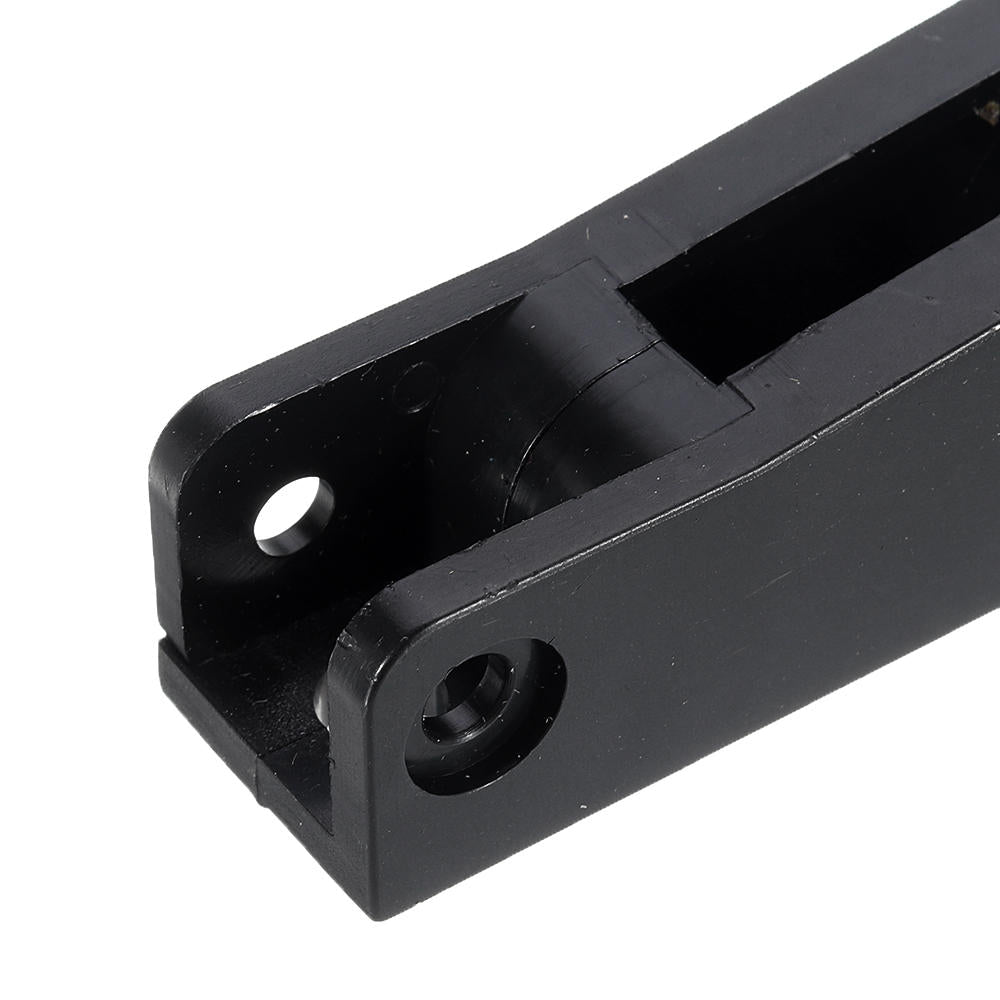 Barn Door Soft Close Mechanism Spring Buffer Damper Upgarded Hole-Free Version Sliding Barn Door Hardware Adjustable Door Stopper