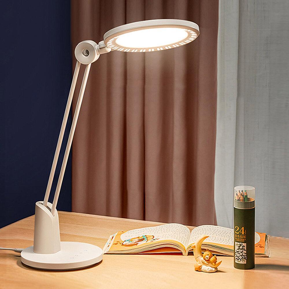 Reduce Ghosting Desk Lamp Touch Control 3800K Color Temperature High Color Rendering Less Blue Light Hazard Delayed Shutdown