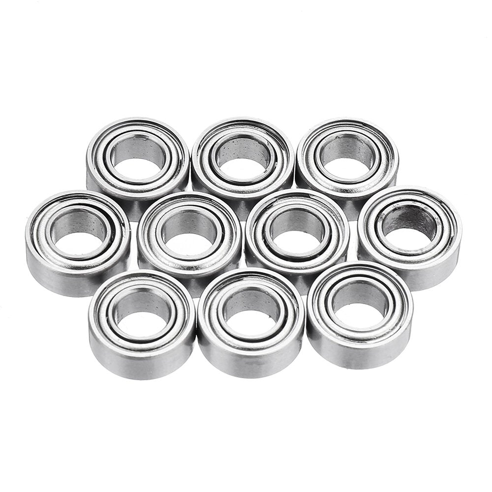 20Pcs 5x10x4mm Metal Sealed Shielded Deep Groove Ball Bearing