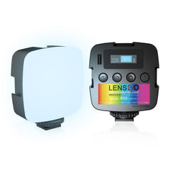 Video Light 2500K-9000K Mini LED Lamp Photography Lighting With 3 Cold Shoe for Photography Studio Video Live Broadcast Selfie