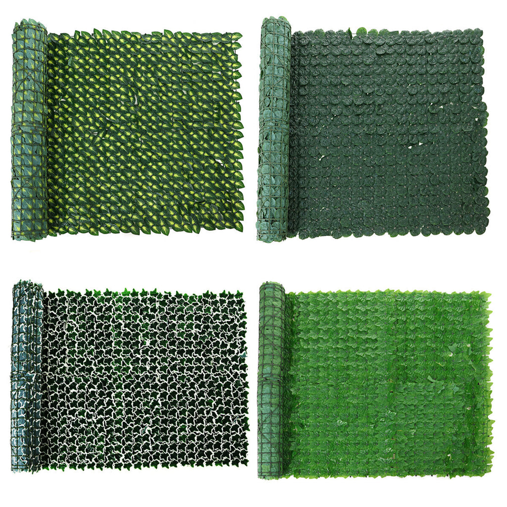 2.5X1M Artificial Faux Ivy Leaf Privacy Fence Screen Hedge Decor Panels Garden Outdoor