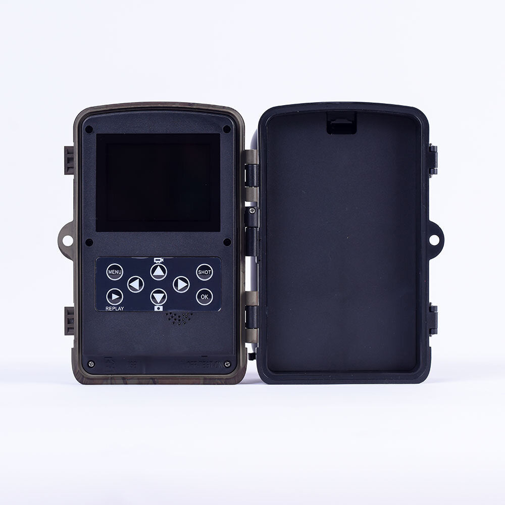 Hunting Camera Trail Camera Waterproof IP66 HD 4K Infrared Heat Sensing Night Vision Support WIFI APP for Wildlife Outdoor Photography Monitoring