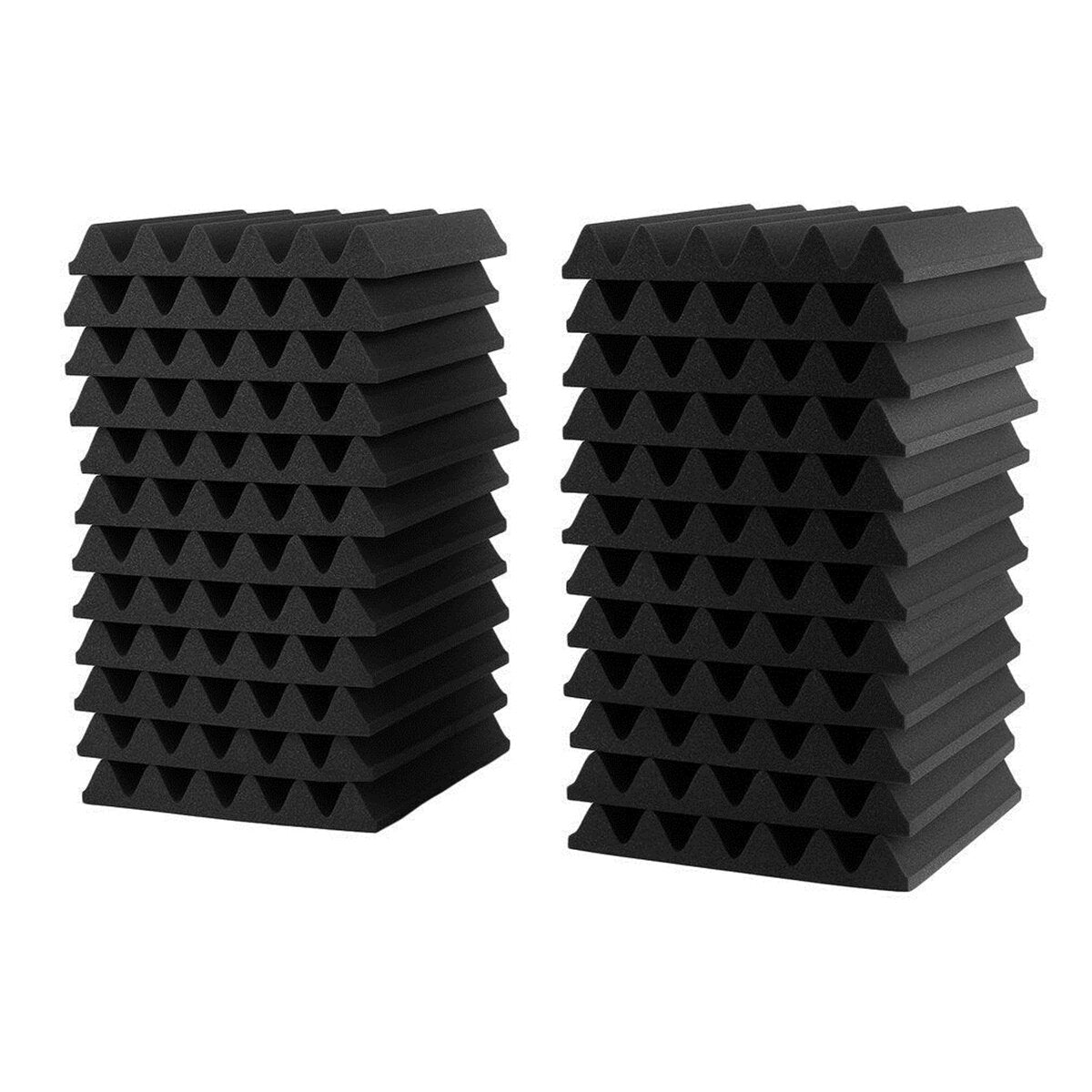 6pcs 300x300x30mm Soundproofing Foam Studio Acoustic Foam Soundproof Absorption Treatment Panel Tile Polyurethane Foam