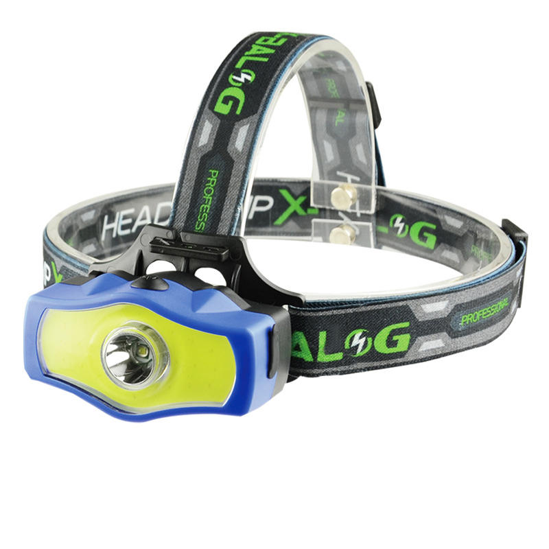 T6+COB 850LM Dual Light Source Cycling Headlamp 3Modes Rechargeable Bike Headlamp