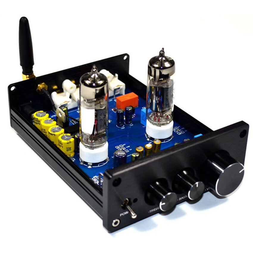 Electronic Tube Tone Preamp Bluetooth Power Amplifier
