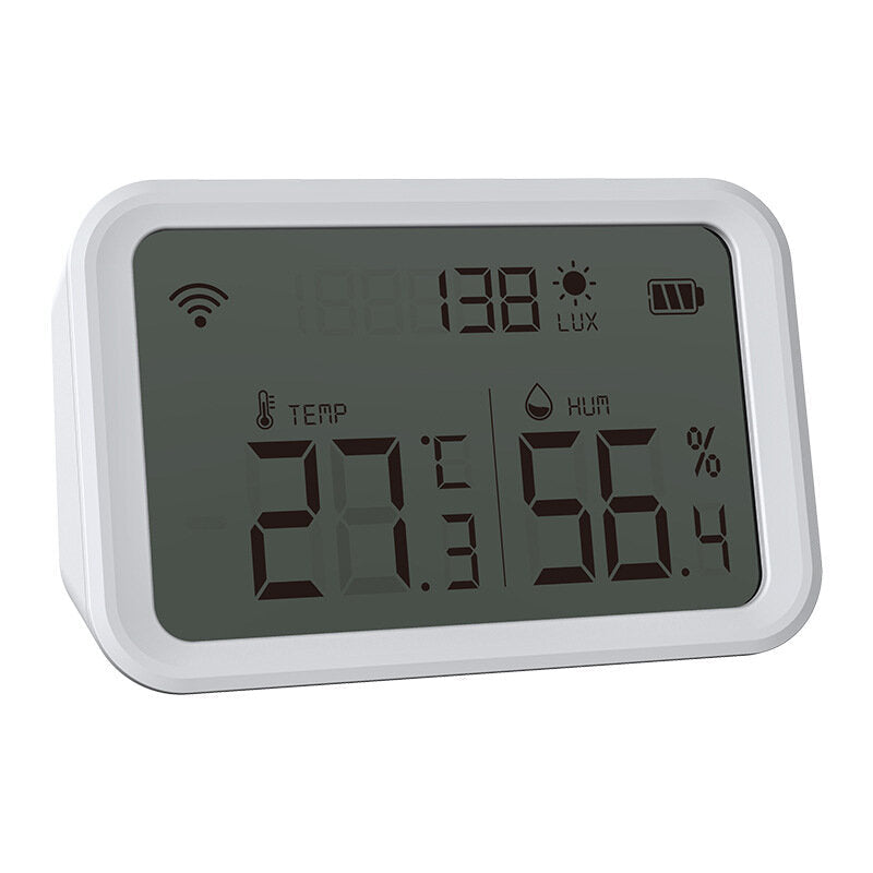 Intelligent Temperature and Humidity Illuminance Sensor Works with ZB Gateway Mobile Phone Remote Control