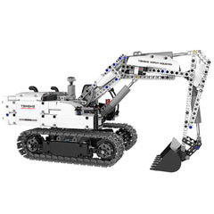 DIY Assembled Engineering Hydraulic Excavator Hook Machine Blocks Model Toys