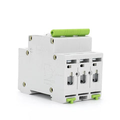 Miniature Circuit Breaker MCB DIN Rail Mount Overload Circuit Breaker 400V 3-63A 3 Pole Switch 50/60HZ