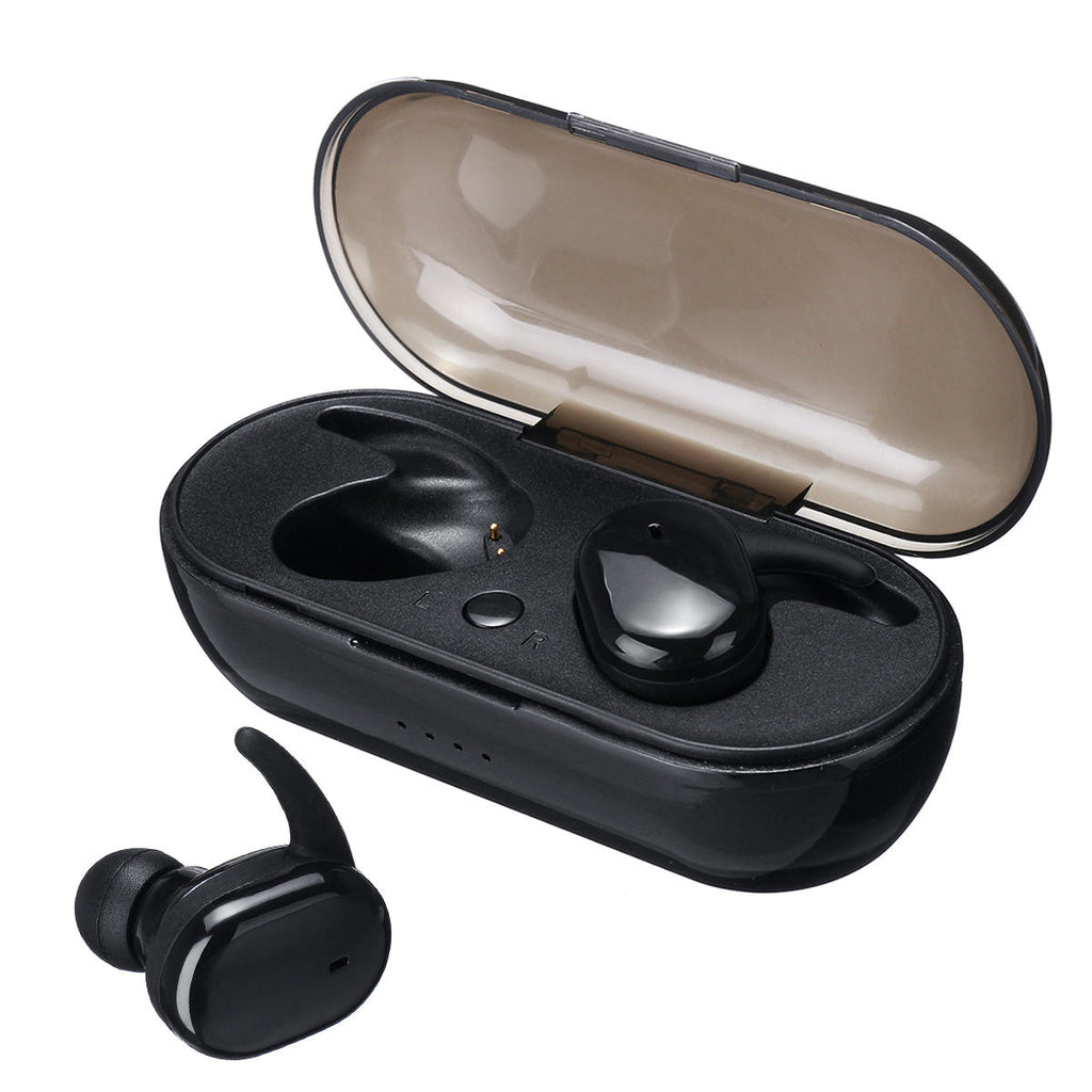 Bluetooth 5.0 TWS Wireless Earphone Noise Cancelling Stereo Bilateral Calls Headphone with Charging Box