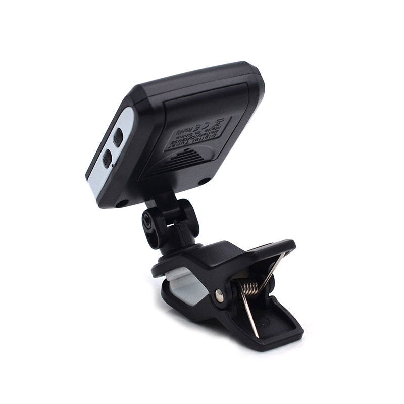 Multifunctional Electric Acoustic Guitar Tuner Digital Tuner LCD Clip-On Chromatic Guitar Bass Ukulele Violin