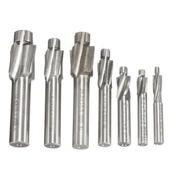 7pcs M3-M12 HSS Countersink Cutter Drill
