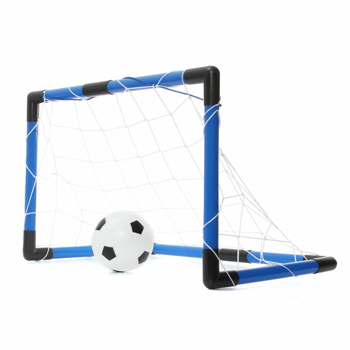 59x27x39cm Soccer Goal Net Set Youth Children Football Net Football Sports Pump Outdoor Indoor Training