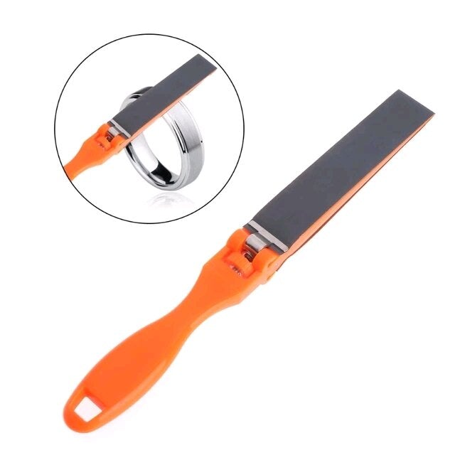 Manual Plastic Sandpaper Clip Plastic Super-touch Sandpaper Roll Stick