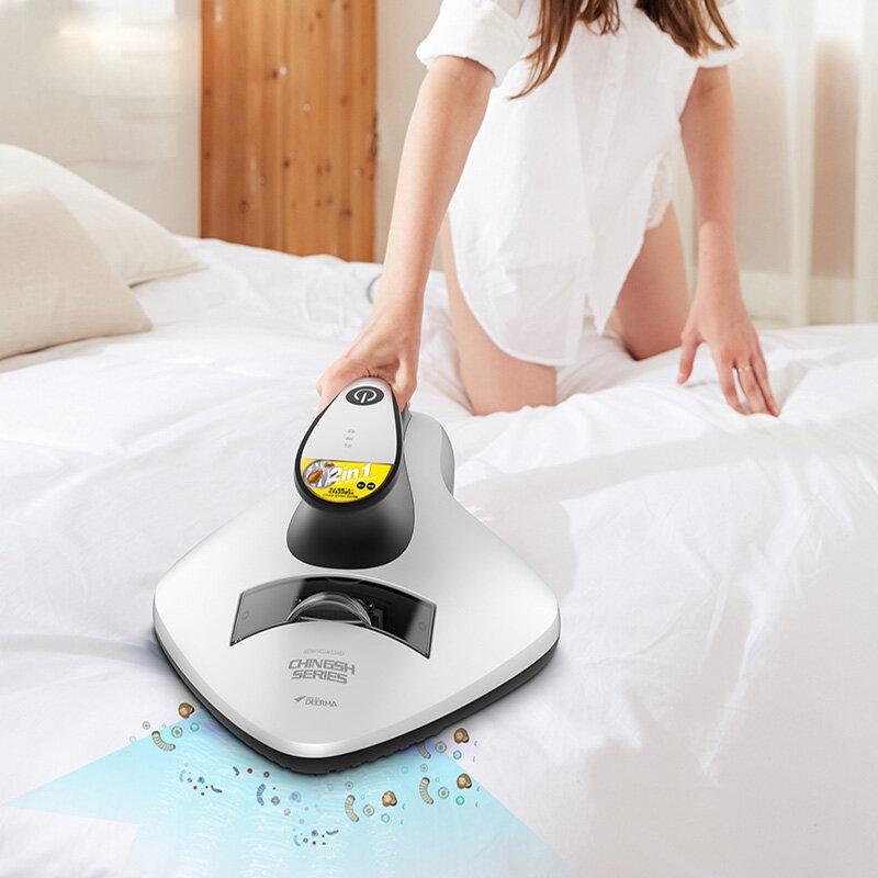 Ultraviolet Anti-Mites Mattress Vacuum Cleaner Light Purification 10000Pa 600W Vacuum Suction 0.5L Washable Dust Box
