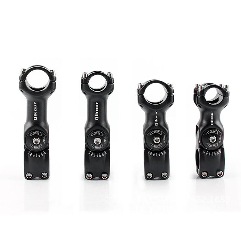 25.4/31.8mm 60° Adjustable Bike Stem Riser Road Mountain Bicycle Cycling Accessories