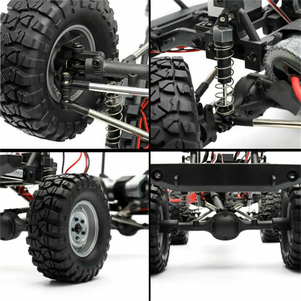 2.4G 4WD RC Car with Front LED Light Electric Off-Road Crawler Vehicles RTR Model