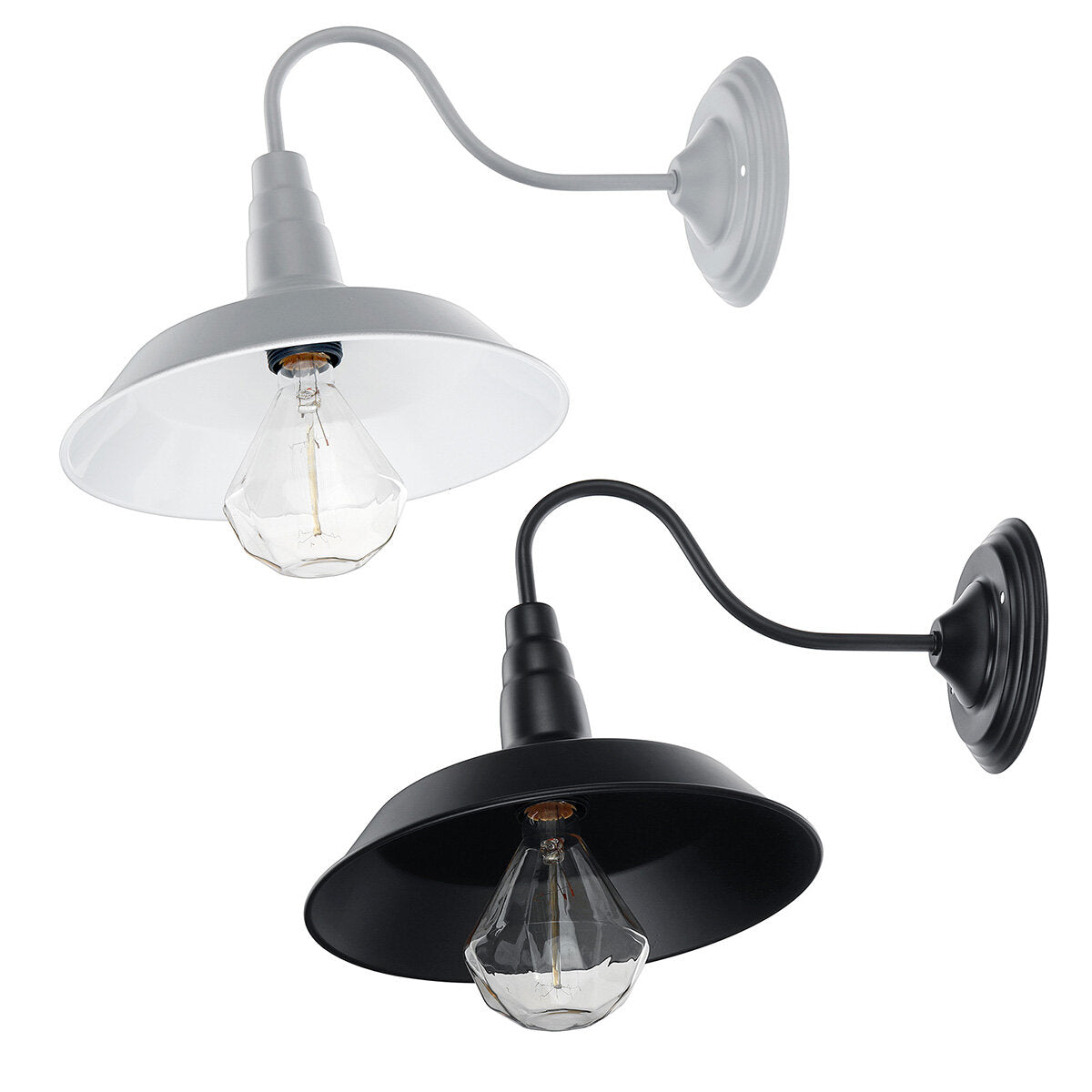 Vintage Industrial Factory Iron Wall Lamp Light Shade Pendant Lampshade