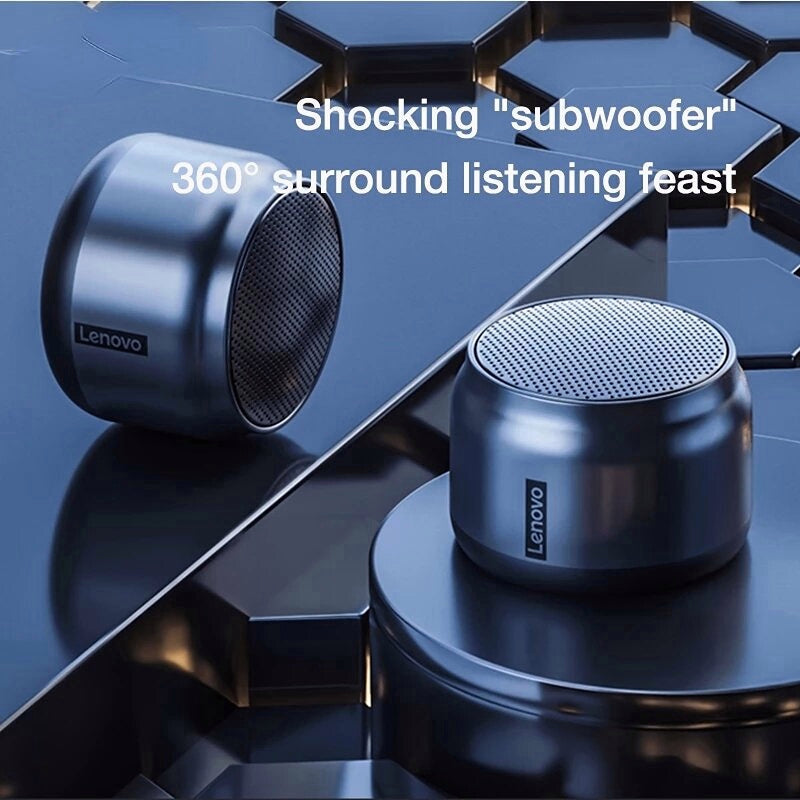 Wireless Bluetooth 5.0 Speaker Mini Outdoor Loudspeaker Wireless Column 3D Stereo Music Surround Bass