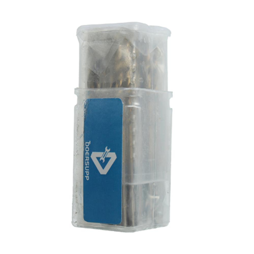 50Pcs Titanium Coated Twist Drill Bit Set 1/1.5/2/2.5/3mm HSS Wood Metal Drilling Tool