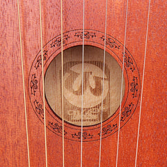 7-String Mahogany Wood Iyre Harp With Bag Tunning Tool