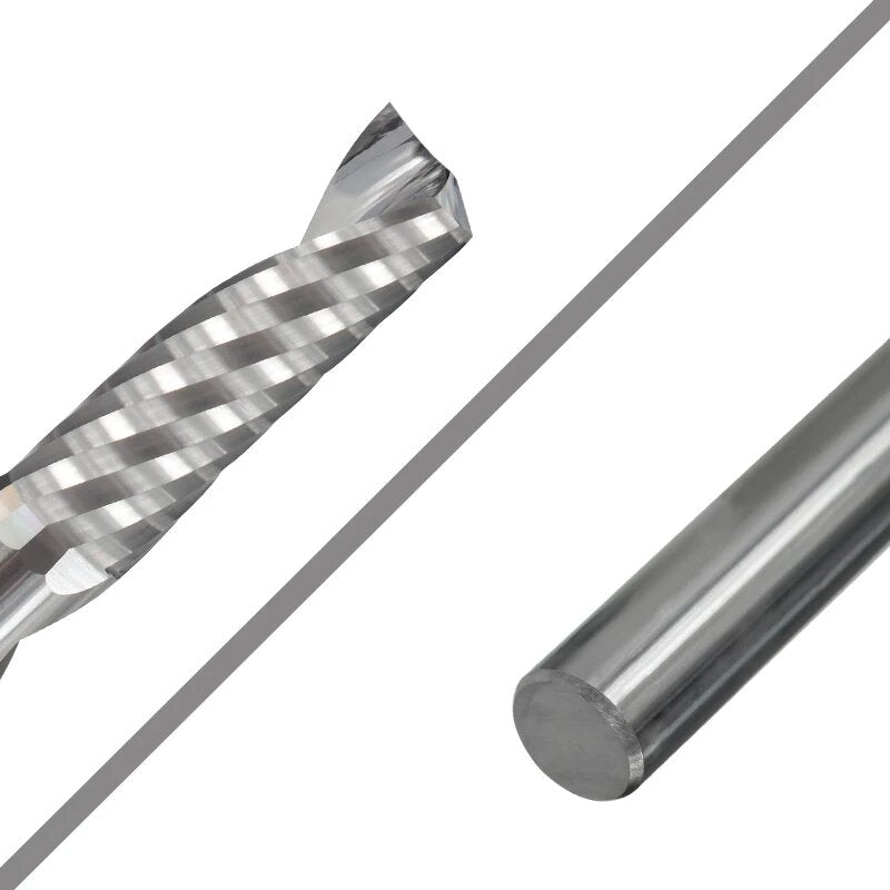 Tungsten Carbide Flute Mill 3.175mm Shank Spiral Milling Cutter Engraving Bit