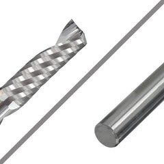 Tungsten Carbide Flute Mill 3.175mm Shank Spiral Milling Cutter Engraving Bit