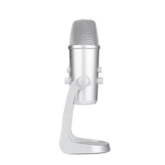 USB Microphone Stereo Condenser Mic for iPhone Android Smartphone Windows Computer Laptop PC Live Broadcast Interview
