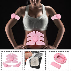 12V Men Women Abdominal Muscle Exerciser + Arm Muscle Exerciser Fitness Muscle Trainer