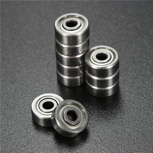 10pcs 3x8x4mm Ball Bearings Miniature Double Shielded Ball Bearing