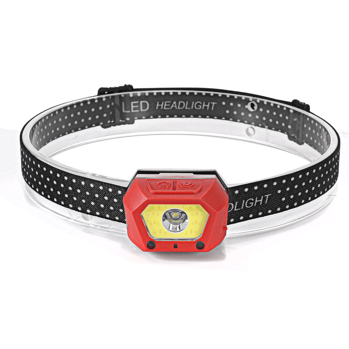 2PCS Five Modes Induction Headlamp USB Rechargeable Adjustable IPX65 Waterproof Outdoor Cycling Climbing Lighting