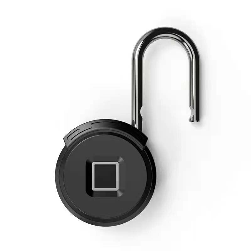 Smart Fingerprint Padlock Portable Lock Waterproof Anti-Theft Keyless APP Remote Control Door Cabinet Drawer Luggage Padlock USB Charging