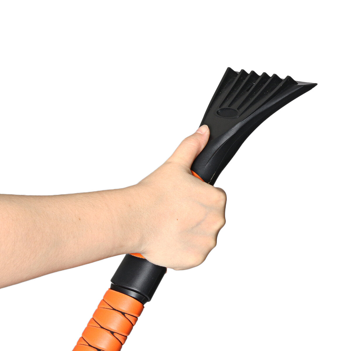 41'' Extendable 3 IN 1 Snow Brush Removable with Ice Scraper EVA Cotton Handle Detachable for Car Auto SUV Truck Windshield Wind