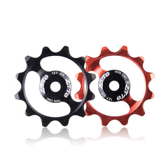 4/5/6mm Ceramic Bearing Aluminum Alloy Lightweight High Strength Rear Steering Wheel Of Mountain Road Bicycle Derailleur Pulley