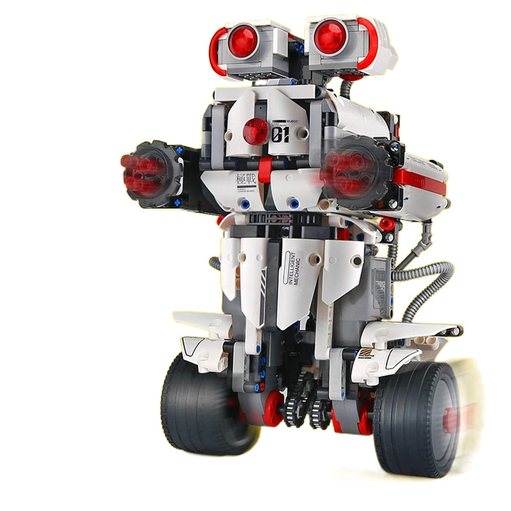 791PCS 2.4G Remote Control APP RC Robot Educational Bricks STEM Toys