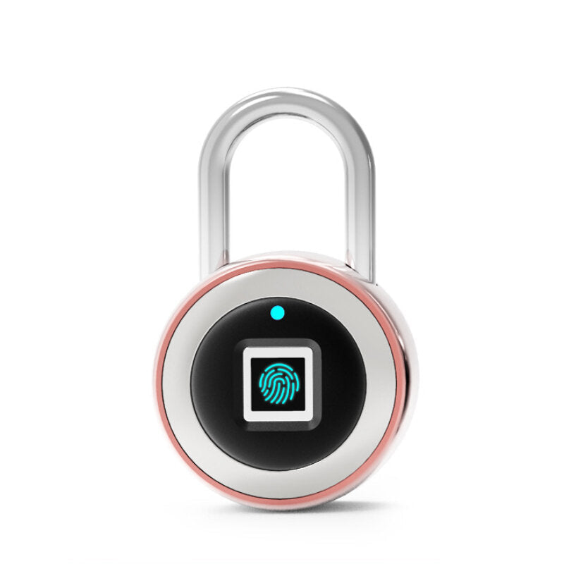 Smart Fingerprint Door Lock Padlock USB Charging Waterproof Anti Theft APP Bluetooth Remote Keyless For Cabinet Luggage Dormitory 0.5 Second Unlock
