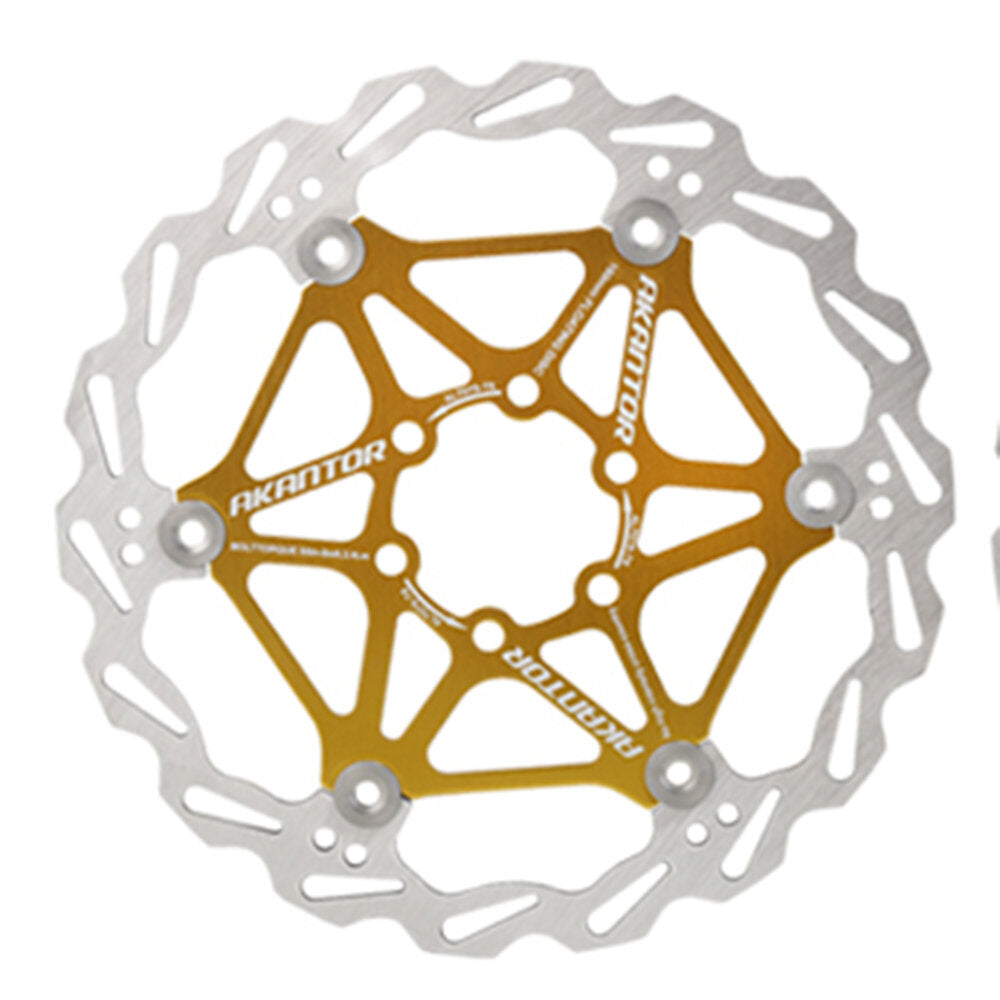 160mm/180mm/203mm Stainless Steel Rotor Mountain Bike Brake Rotor Bike Components Floating Rotor MTB Disc Brake Pad