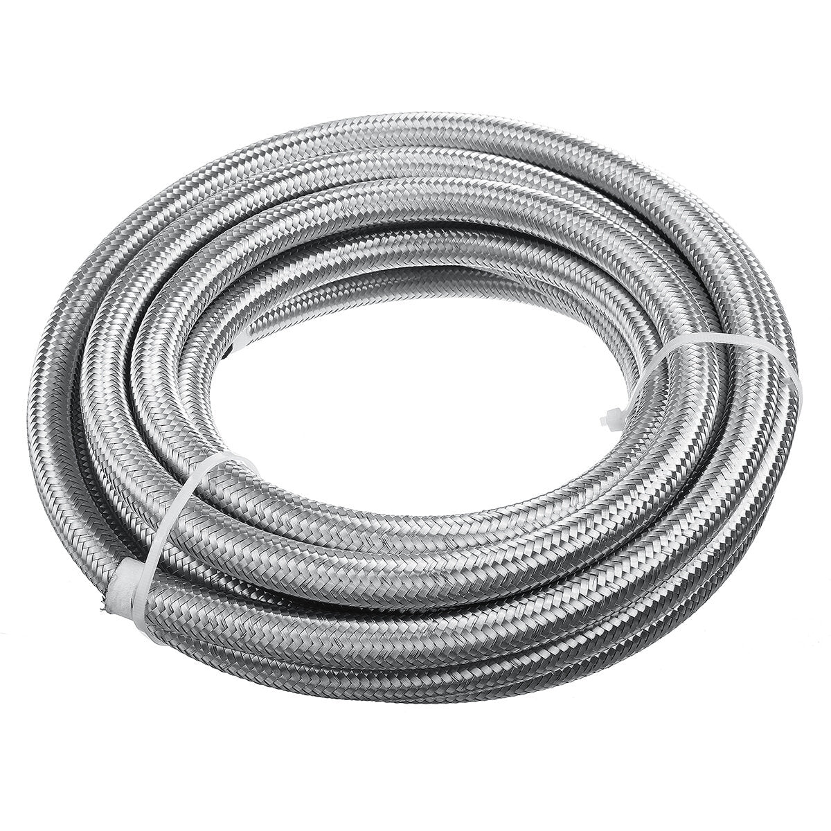 10 Feet 1000 PSI AN8 Nylon And Stainless Steel Braided Gas Line Hose