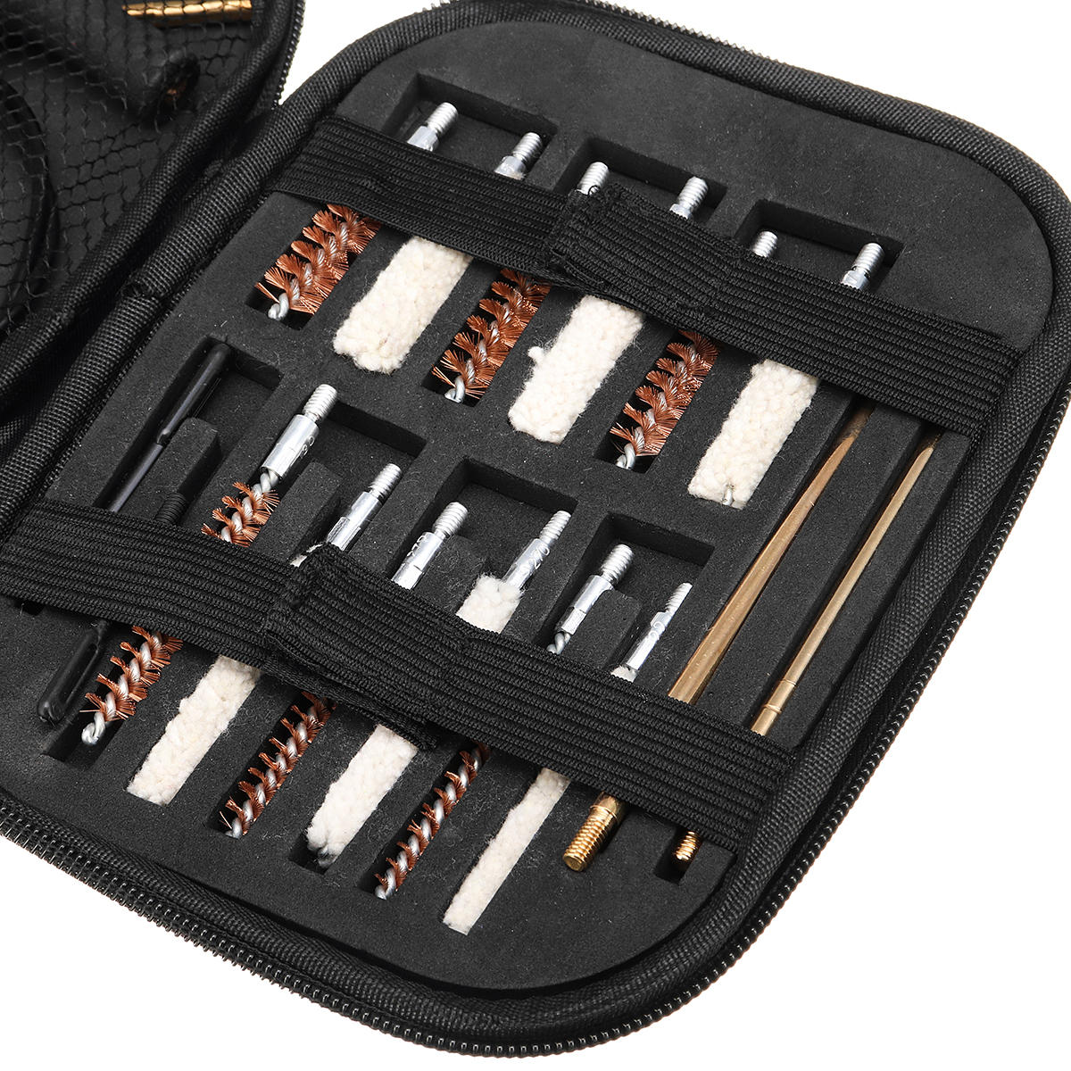 18pcs Cleaning Kit Abrasive Tool for Caliber 22 357 38 9mm 40 Hand Tools