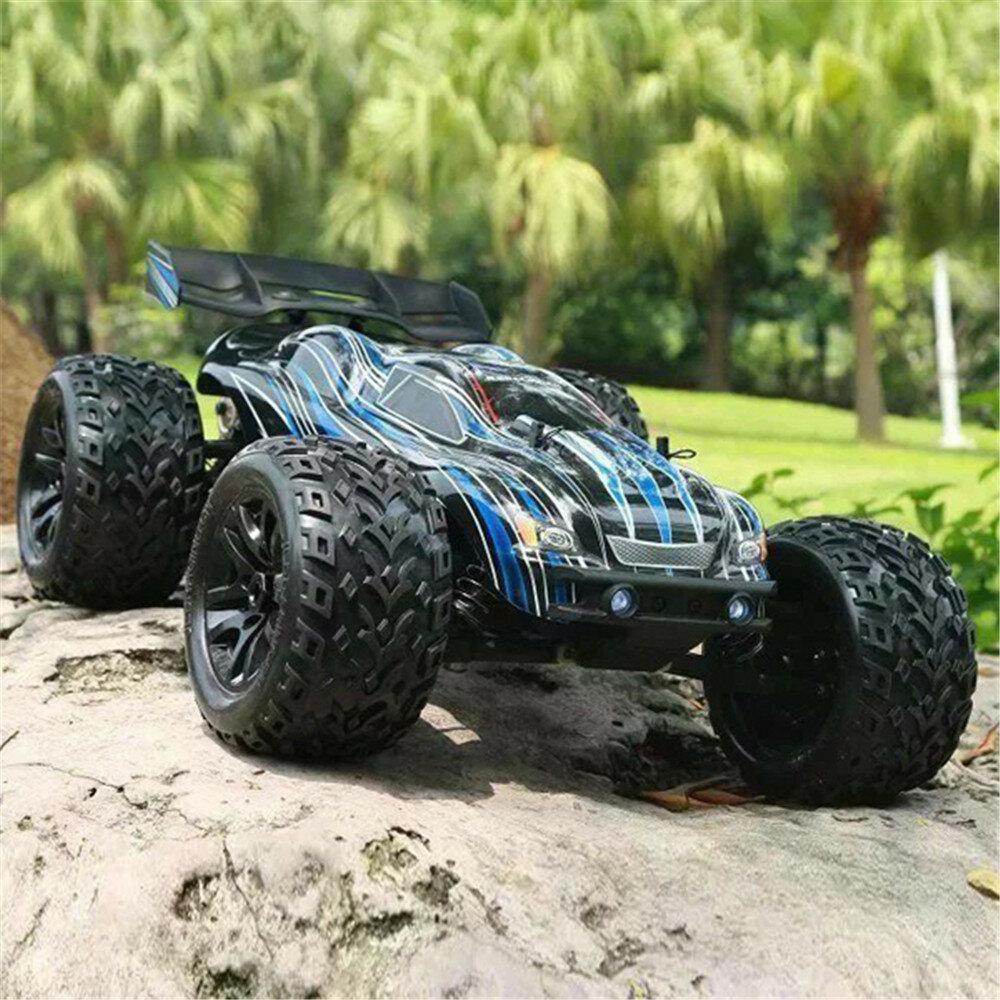 Battery 120A Upgraded 2.4G 4WD 80km/h Brushless RC Car Truggy 21101 RTR Model