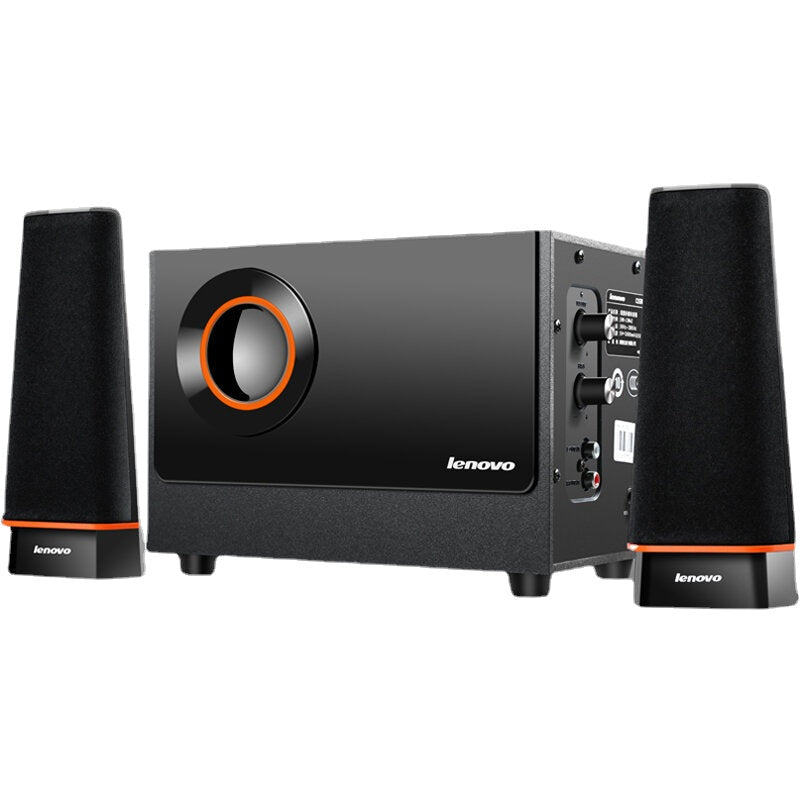Speaker 360 Stereo Hi-Fi Subwoofer Bass Adjustable Multi-Media Desktop Loudspeaker USB Power Supply for Desktop Computers Laptops