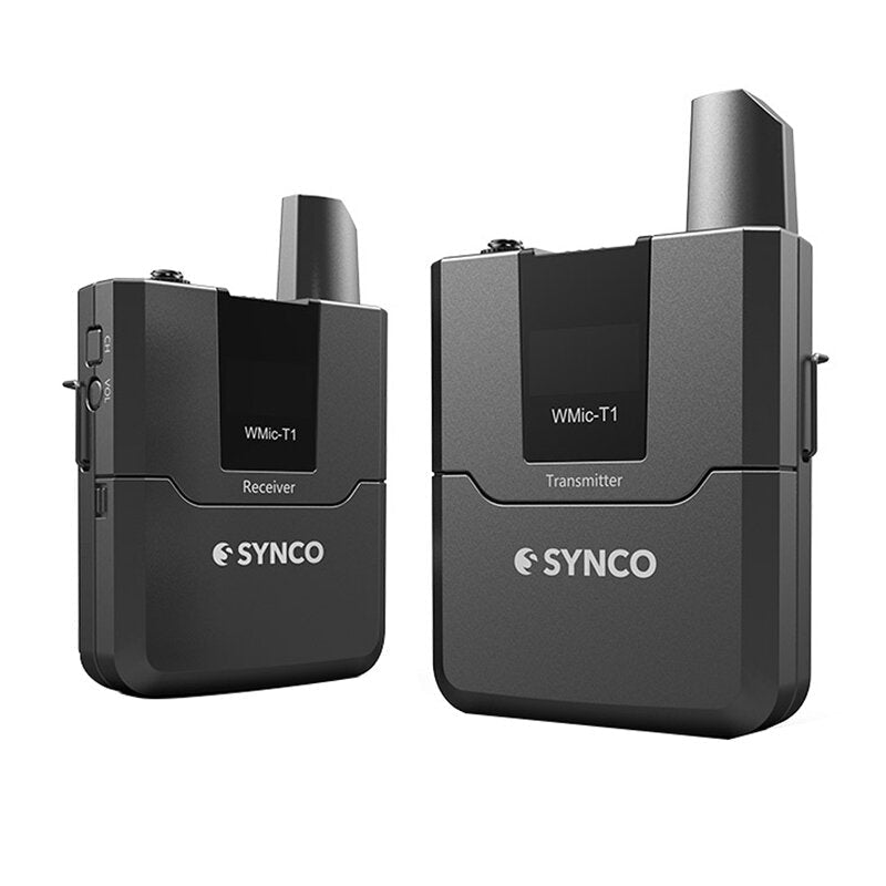 Wireless Lavalier Microphone System Receiver Transmitter Kit Video Recording Mic for Camera Phons Tablet Camcorder