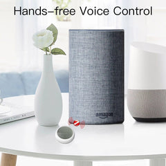 Smart Temperature And Humidity Sensor LCD Display Battery Powered with Smart Life App Alexa Google Home